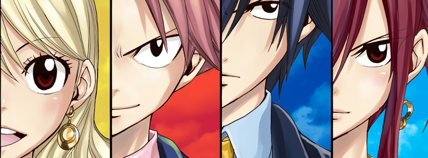 Couverture Facebook Fairy Tail 06 851x315