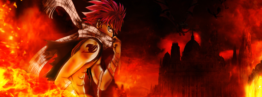 Couverture Facebook Fairy Tail 09 851x315