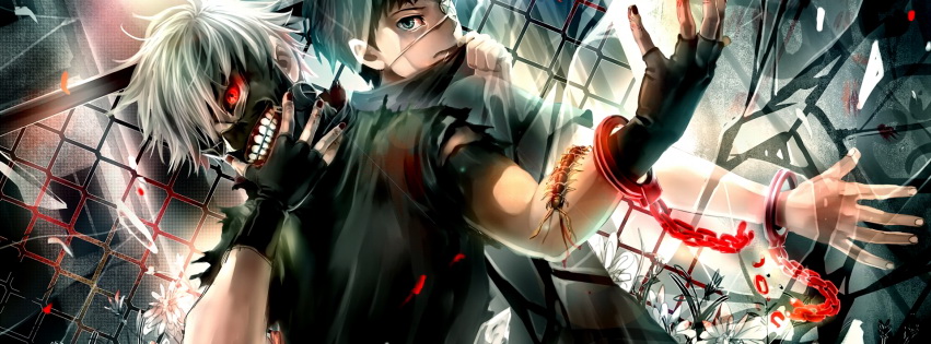 Couverture Facebook Tokyo Ghoul 03 851x315