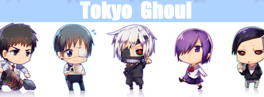 Couverture Facebook Tokyo Ghoul 06 851x315