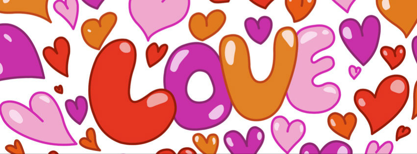 Couverture Facebook amour st valentin 11 851x315