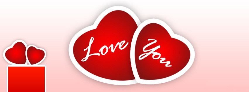 Couverture Facebook amour st valentin 36 851x315