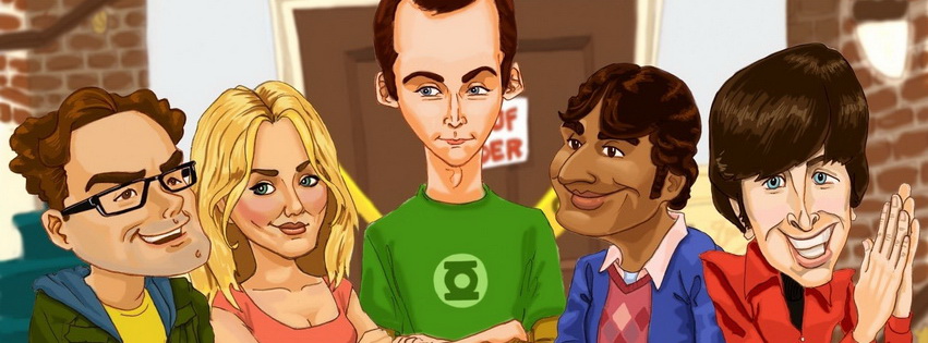 Couverture Facebook The Big Bang Theory 05 851x315